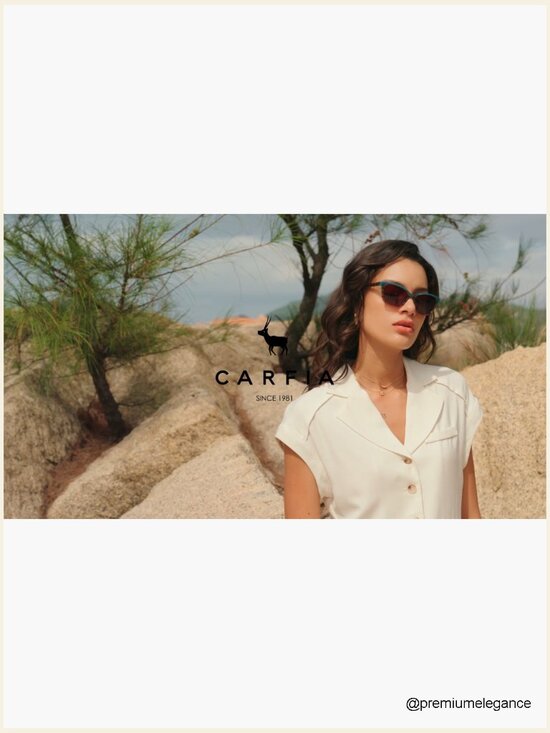 Designer Acetate Polarized Sunglasses UV Protection Cat-Eye main image 6
